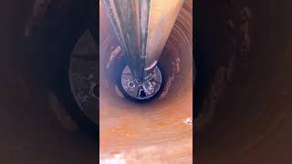 The foundation of the pillars of the bridge- Good tools and machinery make work easy