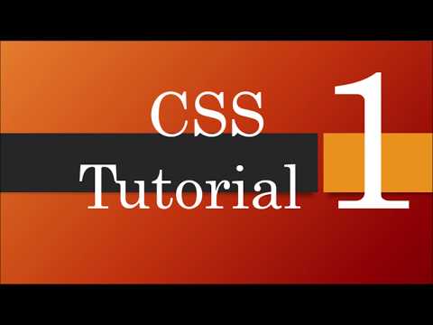 CSS Tutorial for Beginners  -01   Introduction of CSS