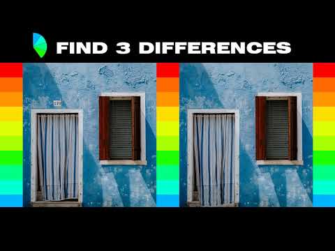 Find The Differences | Pastel Facades | Difficult |