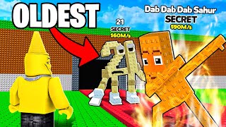 I Found The OLDEST SERVER in Steal A Brainrot!