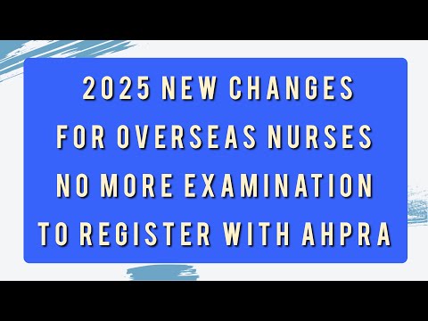 How overseas trained nurses from these selected countries can migrate to Australia