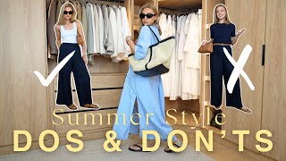 DOS AND DON'TS OF SUMMER STYLE FOR 2025