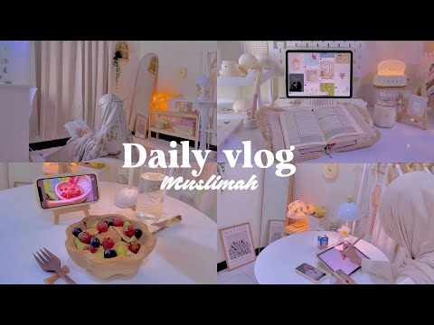 DAILY VLOG⛅️ | •life of muslimah• prayers, studying, peaceful |