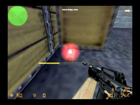 My cs 1.6 ninja defuse WITHOUT defkit (my first ninja defuse):D
