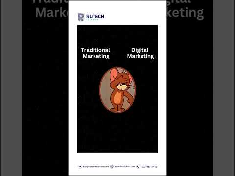 Digital Marketing vs Traditional Marketing | #youtubeshorts #marketingagency #comedyvideos #shorts