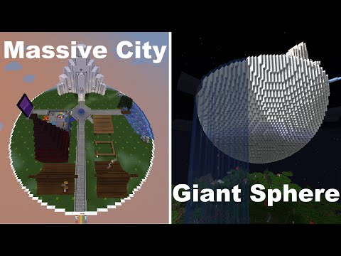 What ONE YEAR of Survival building looks like in Minecraft