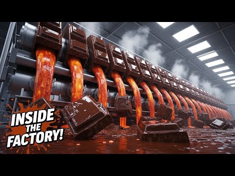 Behind a FUDGE CHOCOLATE Factory: Hidden Processes You Never Knew | Ultra Phase