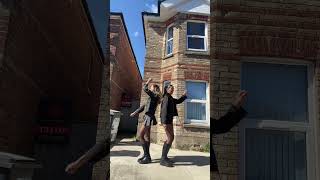 We love our new pantyhose while doing a trending dance for YouTube shorts