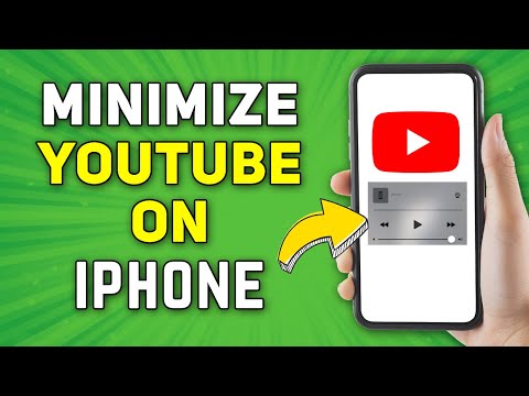 How To Minimize YouTube On iPhone | Play YouTube With iPhone Screen Off