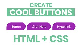 #2 Create This Cool Button with pure HTML and CSS | Technology FAQ