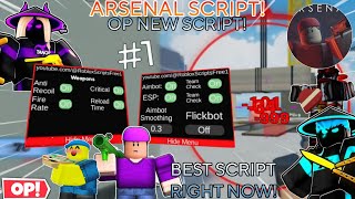 Best New🔥 Arsenal Keyless @RobloxScriptsFree1  Script😎 Super OP AIMBOT,Always Critical🤩,Hitbox✨