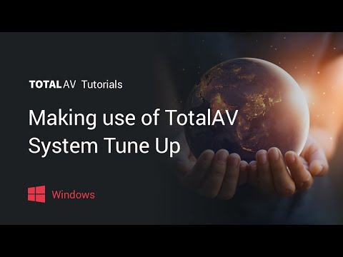Make use of TotalAV System Tune Up