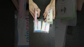 Rain Card Pocket Friendly Raincoat #shorts #ytshorts #shortsfeed #gadgets #viral