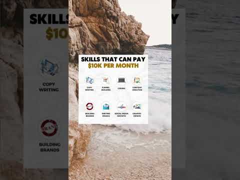 SKILLS THAT CAN PAY$10K PER MONTH