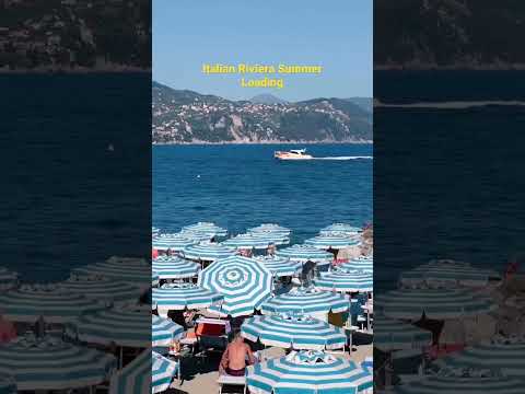 Italian Riviera Summer Loading. #italy #italyholidays #portofino #summerholidays #beachholidays