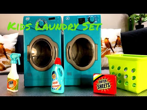Toy Washing Machine Spin | Washing Machine Toy