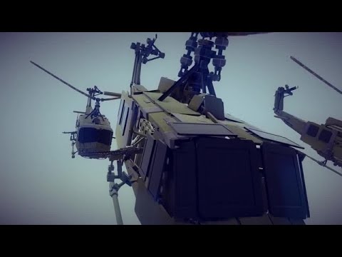 [Besiege]Big mathis - 헬리콥터 튜토리얼