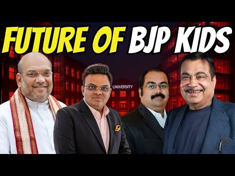 BJP Nepotism! Politicians’ Kids Study Abroad While Indian Youth Suffer Broken Education System!