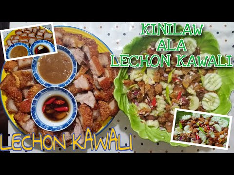 How to cook LECHON KAWALI AND KINILAW ALA LECHON KAWALI | By pards