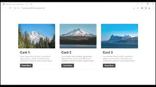 Creating Responsive CSS Cards | Card Design HTML & CSS #coding #trending