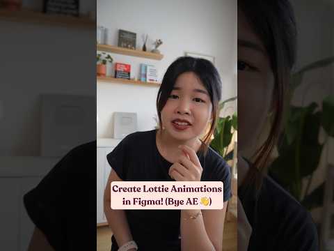 Create Lottie Animations in Figma! (Bye AE 👋)