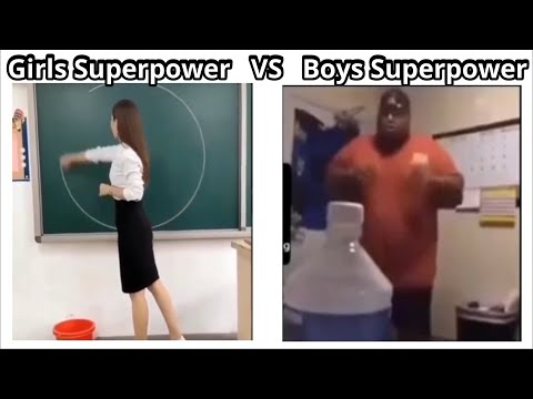 Girls Superpower Vs Boys Superpower