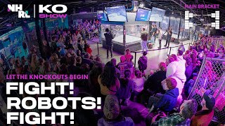 All Day Robot Fighting Action: Round 1 of NHRL's 2026 Pro World Championship KO Show is LIVE!