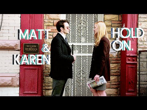 hold on | matt murdock & karen page