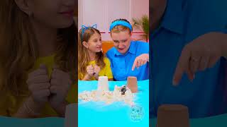Digging for Gold: Exciting Surprises in Sand Cups! 🌊✨