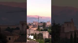 Granada from my POV. Enjoy! #alhambra #travel #granada #sunset #bucketlist