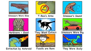 Every Dinosaur Myth Debunked in 11 Minutes