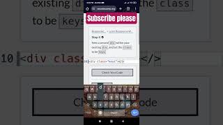 Learn Responsive web design by building a Piano |Step 4#youtubeshorts#shorts #ytshorts#freecodecamp