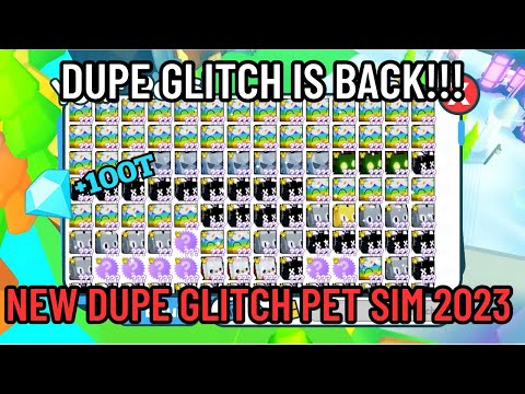 New *REAL* Pets + Gems Dupe Method 2023 | Roblox Pet Simulator X
