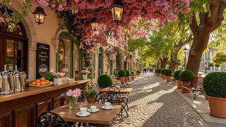 Spring Jazz Cafe Ambience | Relaxing Smooth Jazz for Coffee Shop Mornings