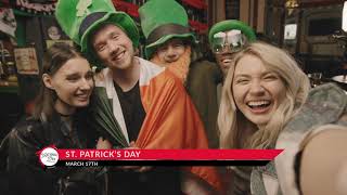 St Patrick’s Day on March 17