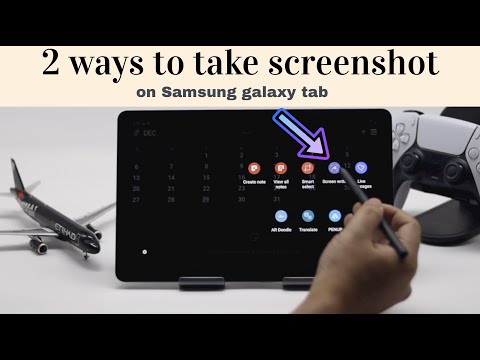 Take Screenshot with Samsung Galaxy Tab S6 Lite (2 ways)
