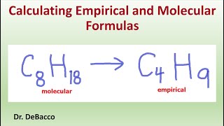 Calculating Empirical and Molecular Formulas