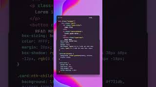 Responsive Cards CSS #shorts