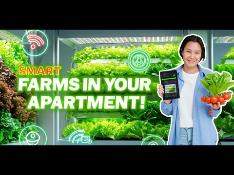 Smart Urban Farms: Grow Fresh Food in Your Apartment with IoT! 🌱