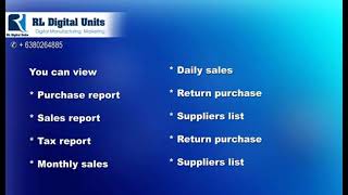 Mobile Billing Software || GST || Retail wholesale software in coimbatore.