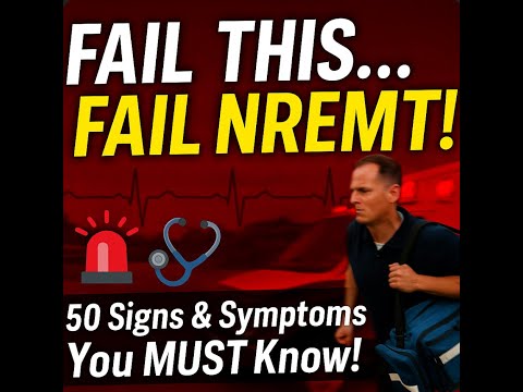 50 Question NREMT Practice Test: Injuries and Illnesses (Signs & Symptoms Focus)