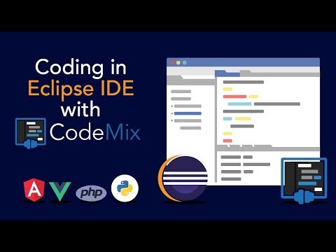 Coding with Multiple Languages and Tech in Eclipse IDE - CodeMix Beginners Tutorial