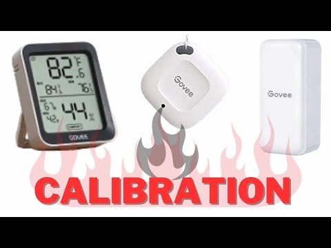 Calibrating Govee temperature sensors