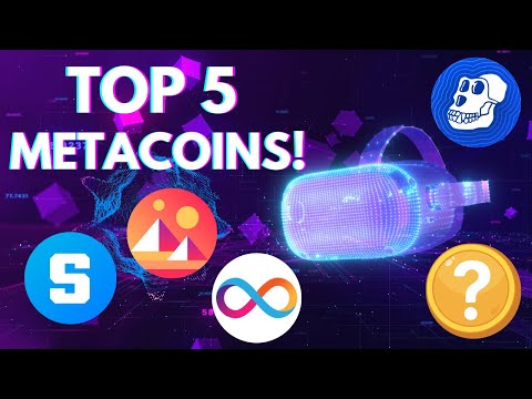Metaverse Crypto 2023 | TOP 5 METACOINS WITH HUGE POTENTIAL!