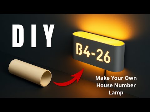 DIY Modern Wall Lamp Profitable Business Idea