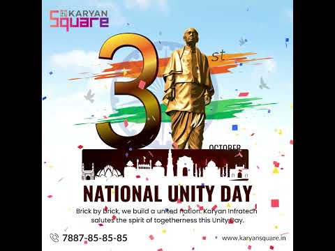 Karyan Infratech celebrates Unity Day | Unity day 2023 | Ekta Divas 2023