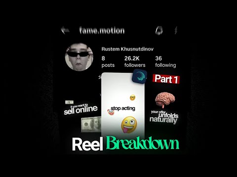 Fame.Motion Reel Breakdown In Alight Motion | Tutorial Part 1 