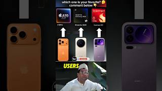 iPhone 17 A19 Pro 🤯 vs Vivo Dimensity 9500 😵 vs Samsung Snapdragon 8E5 😂 | User Totally Confused