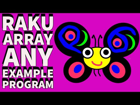 Raku Programming Tutorial: Password Array Any Example 2024