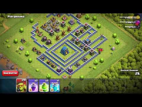 Watch super goblin attack on clash of clans(COC).
